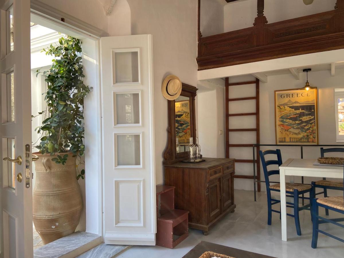 Vila Little Blue In Chorio, Symi Exteriér fotografie